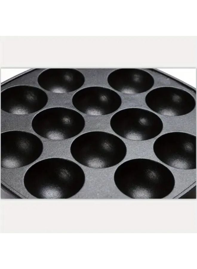 16 Hole Non Stick Octopus Ball Pan Heavy Duty Aluminum Easy Clean - Image 2